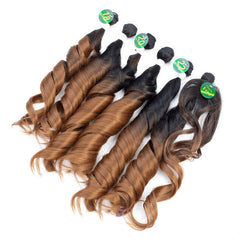 Chemical fiber hair curtain