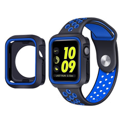 Suitable For Watch Two-color Silicone TPU Protective Case I Watch34567 Generation