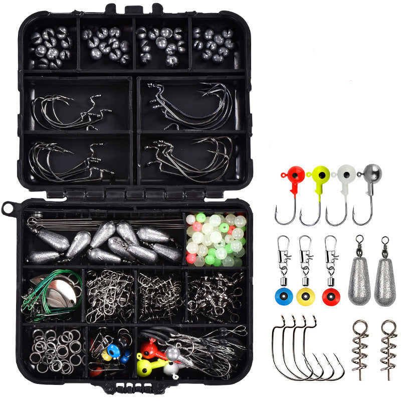 Sea Fishing 246 Pieces Set Box Set Storage Box Full Set Of Fishing Accessories Bait