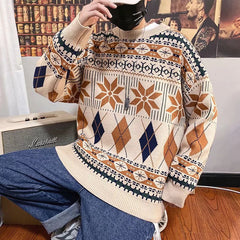 Loose And Lazy Style Sweater Men