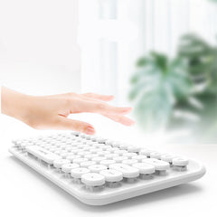 Mini 2.4G Punk Wireless Keyboard