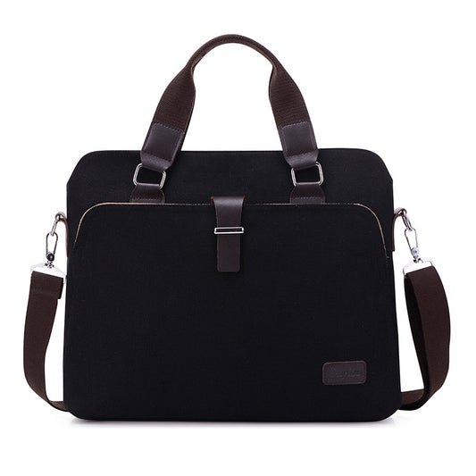 Tote Bag Men's Simple Briefcase Fashion Canvas