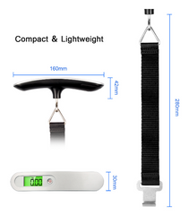 Selling T scale portable portable electronic baggage scale 50kg outdoor travel small scale