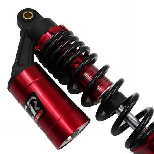 Motorcycle With Airbag Rear Shock Absorber