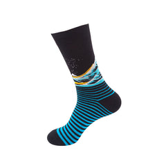 Hip Hop Autumn And Winter Mid-calf Length Men's Socks