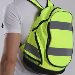 Double Shoulder Night Reflective Backpack, Fashion Outdoor