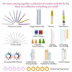 Household crochet set wool crochet tool