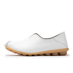 Ladies Flats Shoes Women Genuine Leather Shoes