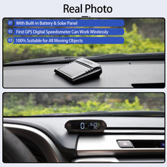 Car Head-up Display GPS Solar Alarm