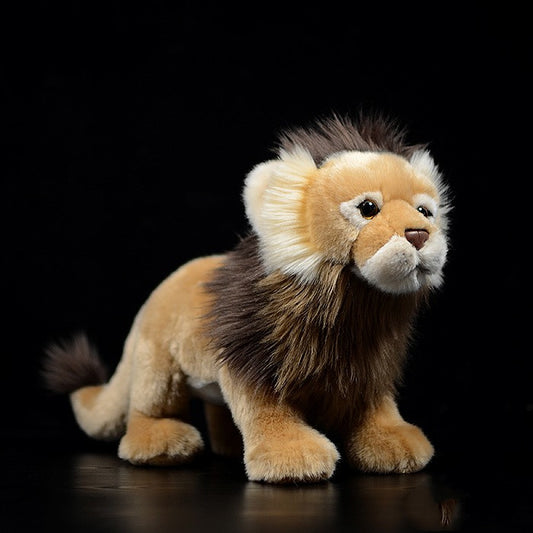 Hot-selling Simulation Standing Lion Plush Toy Doll