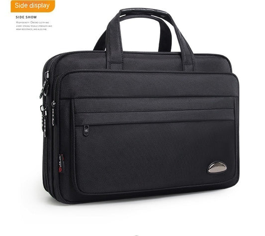 Men's Waterproof Oxford Large Capacity Briefcase