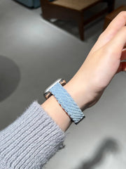 Watch Strap Fashion Casual Plush Knitted Autumn And Winter Women's