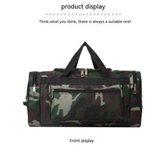 Multifunctional Large Capacity Camouflage Luggage Bag