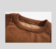 Men's Vintage Ethnic Style Round Neck Sweater