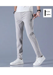 Casual Trousers Men's Loose Ice Silk Quick-drying