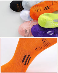 Women's Colorful Mesh Breathable Sweat Absorbing Sports Short Socks