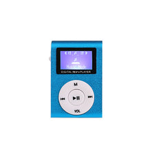 Metal clip mp3 card player cute mini sports iron clip MP3