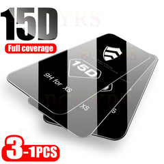 15D Curved Edge Full Cover Protective Glass