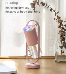 Magic Shadow USB Air Humidifier For Home With Projection Night Lights Ultrasonic Car Mist Maker Mini Office Air Purifier