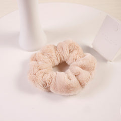 Girly cute plush large intestine hair tie hair rope