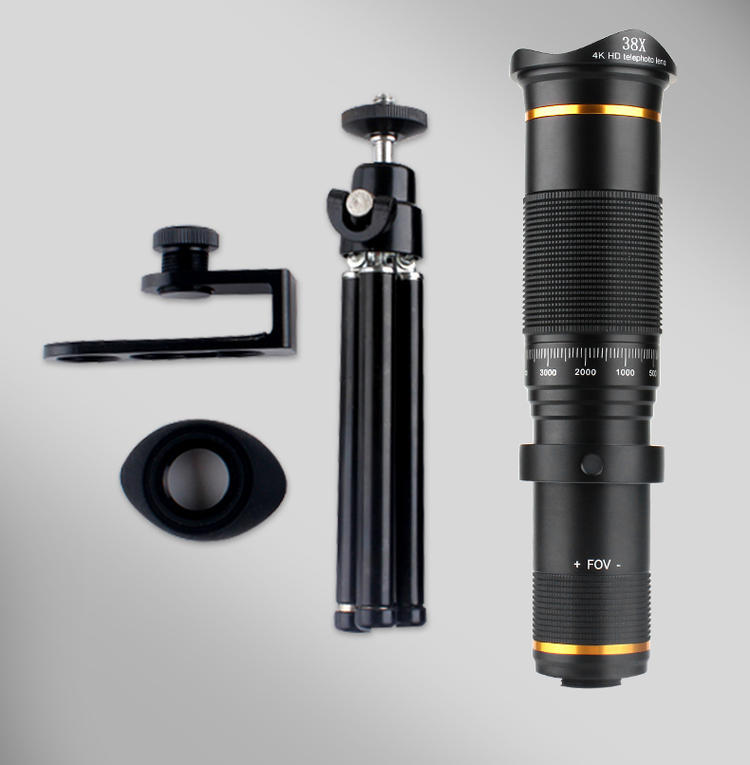 Mobile universal long focus telescope