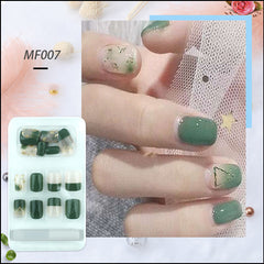 Repeated Use Of Removable Net Red Nail Stickers