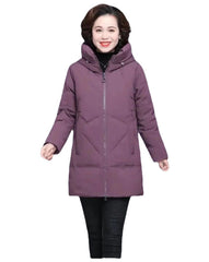 Middle-aged And Elderly Women's Cotton-padded Coat