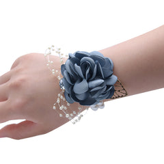 Wrist Flower Bride Bridesmaid Sister Group Wrist Flower Corsage Hand Gift Children Dance Hand