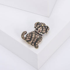 Animal Creative Water Diamond Brooch