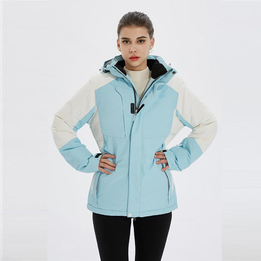 Women's Breathable, Waterproof And Warm Skiing Suit