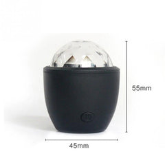 led crystal magic ball light