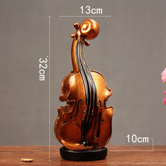 Modern Home Violin Decoration Ornaments