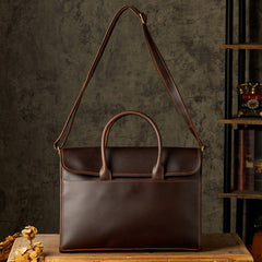 Men's OL Business Casual Leather Briefcase