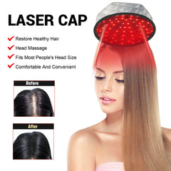 Heating Cap Repair Hair Damaged Dry Manic Head Massage Care