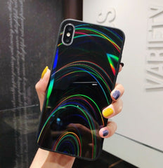 Rainbow jelly phone case