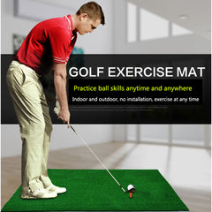 Golf practice mat