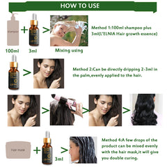 Hair essential oils