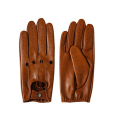 Breathable Single Layer Authentic Leather Sheepskin Fitness Gloves