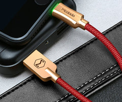 Intelligent Power-off Aluminum Alloy Braided Fast Charging Line