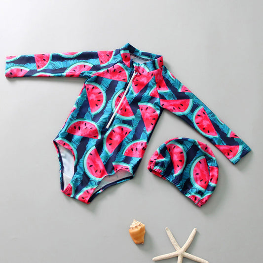 Cool watermelon children's swimwear