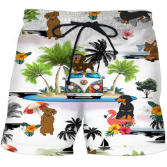 3D Digital Printing Plus Size Shorts Men