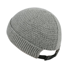 Outdoor Autumn And Winter Warm Hemming Knitted Woolen Cap