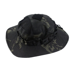 Camouflage Hat Tactical Army Fan Field Round Edge Fishing Sun Hat