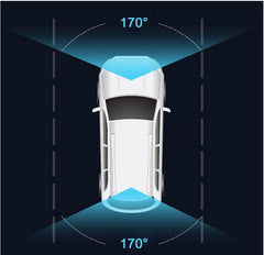 Dual Cameras Driving Recorder with Full Display Screen