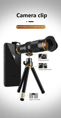 Mobile universal long focus telescope