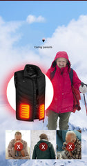 Warm And Heated Vest