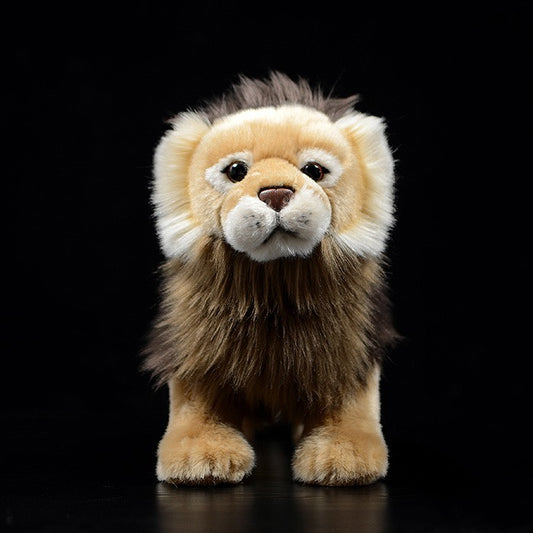 Hot-selling Simulation Standing Lion Plush Toy Doll