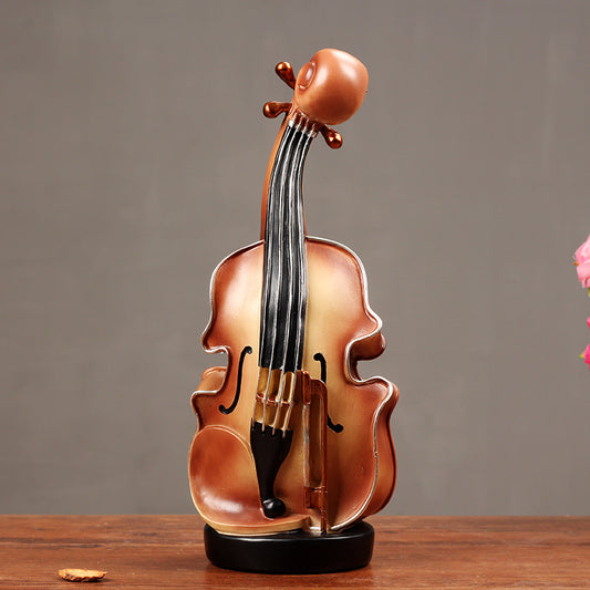 Modern Home Violin Decoration Ornaments