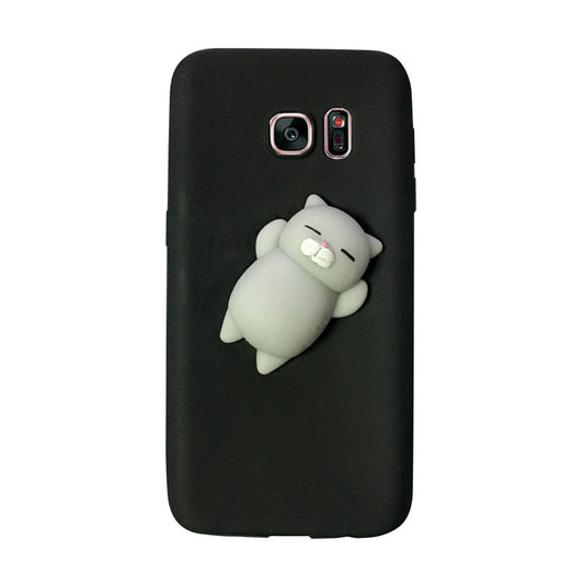 Three-dimensional cat Samsung mobile phone case