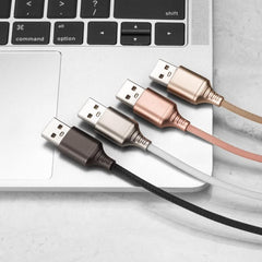 Compatible with Apple , Zinc alloy marquee streamer braided data line